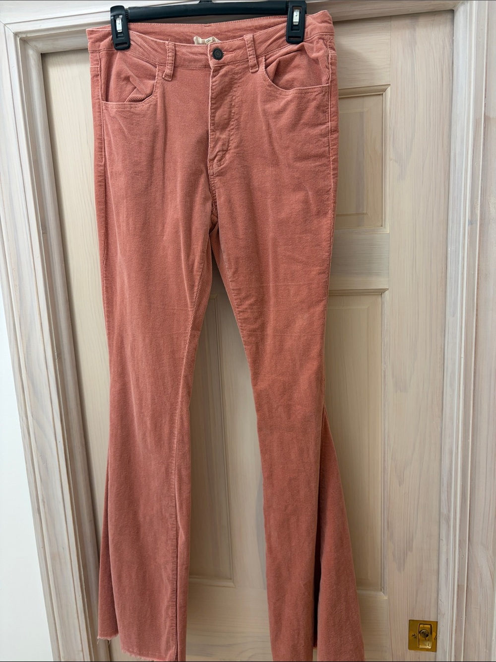 Size medium Altar'd State pink Corduroy bell bottom Jeans
